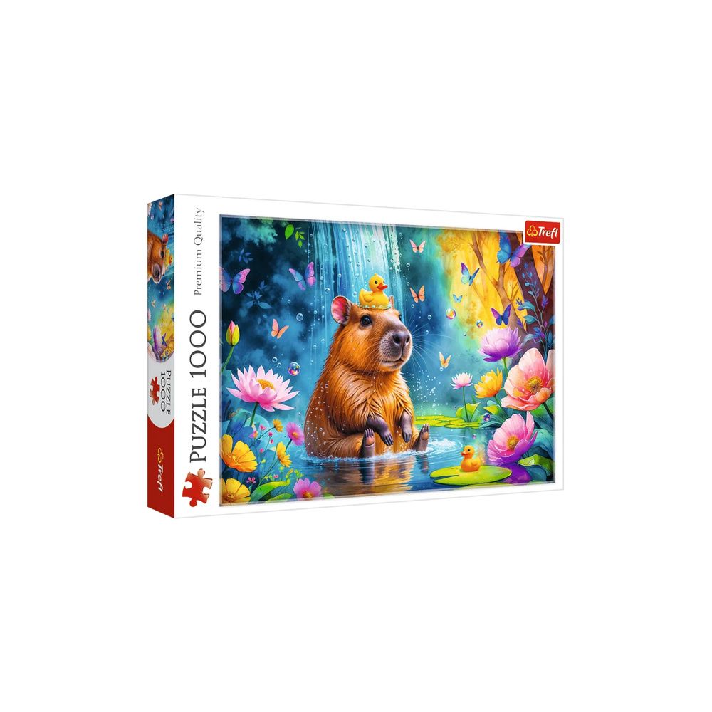 Puzzle - 1000 - Kapibara - Trefl 10949