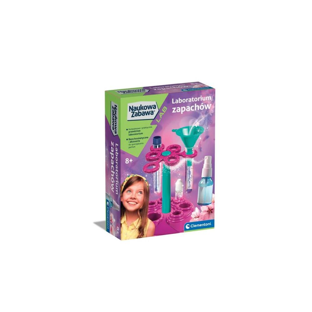 Naukowa Zabawa Zestaw Laboratorium Zapachów Perfumy Język Polski Clementoni 50867