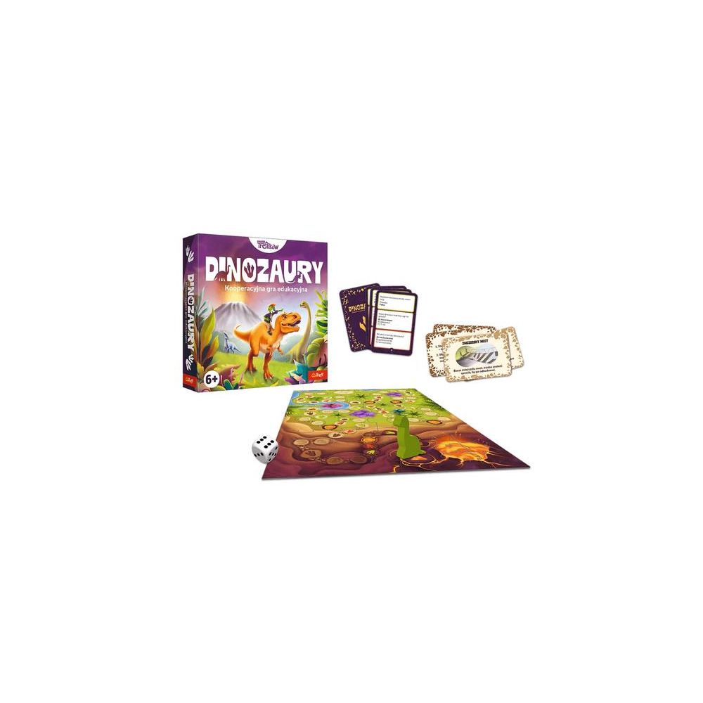 Gra edukacyjna Dinozaury&nbsp;Rodzina Treflików Trefl 02912