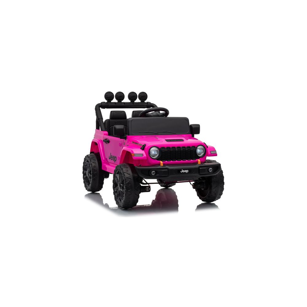 Pojazd Na Akumulator Jeep Rubicon DK-JWR558 24V Różowy