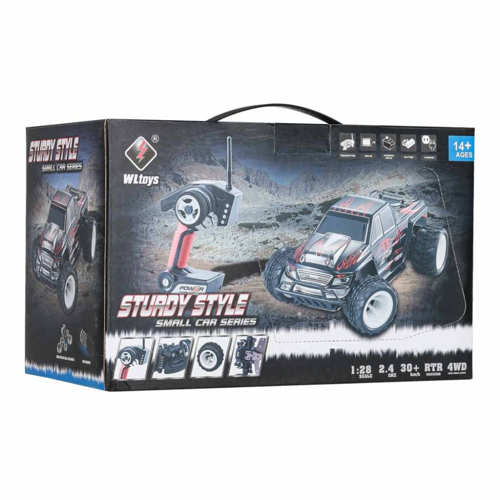 Nuotoliniu būdu valdomas automobilis WLToys K969 Drift 1:28 4WD RTR 2,4 GHz 30 km/h