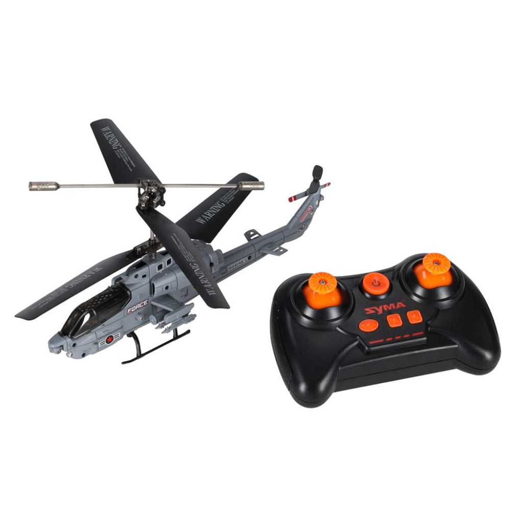 Nuotoliniu būdu valdomas sraigtasparnis „Syma S108H“ (2,4 GHz, LED, automatinis pakilimas, USB įkrovimas)