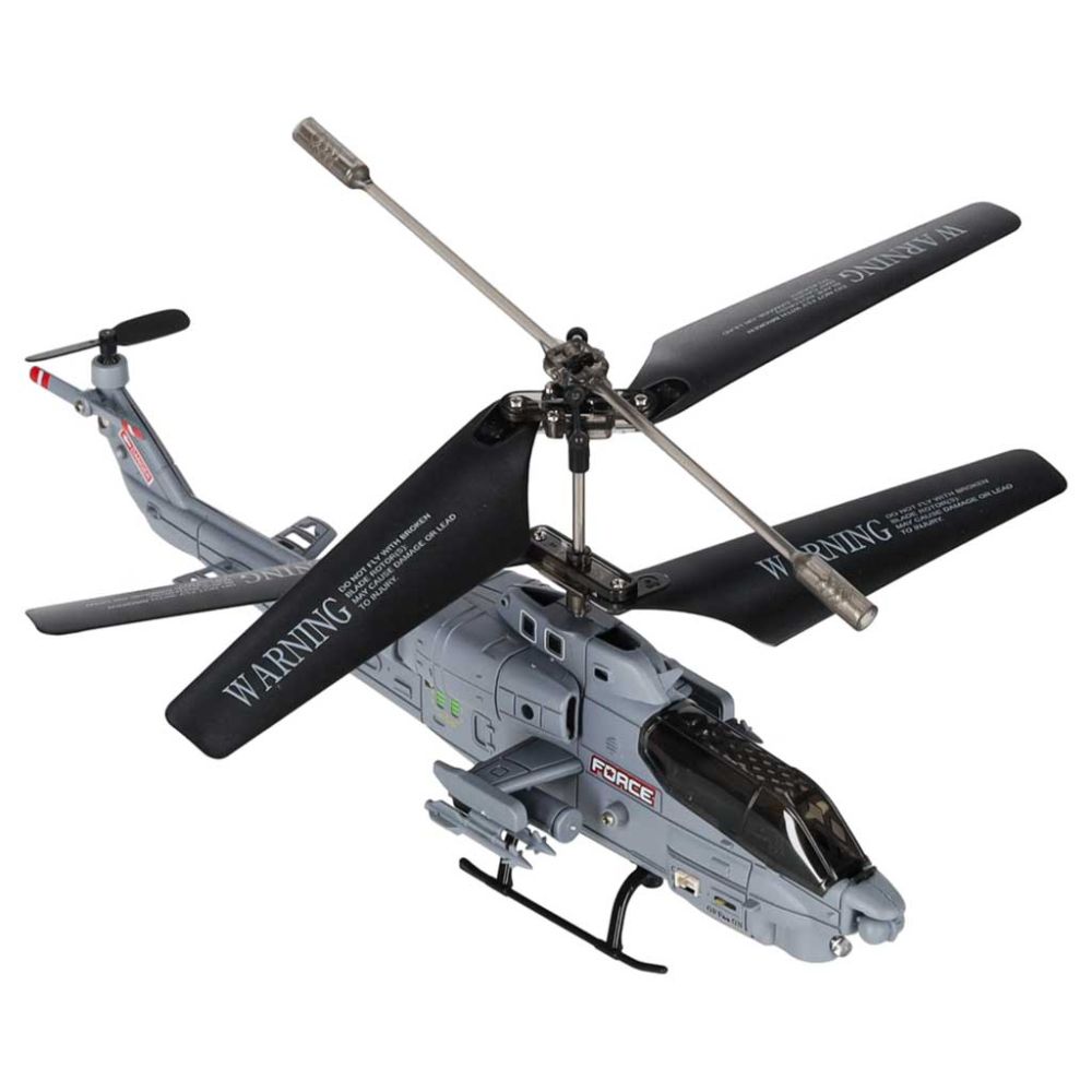 Nuotoliniu būdu valdomas sraigtasparnis „Syma S108H“ (2,4 GHz, LED, automatinis pakilimas, USB įkrovimas)