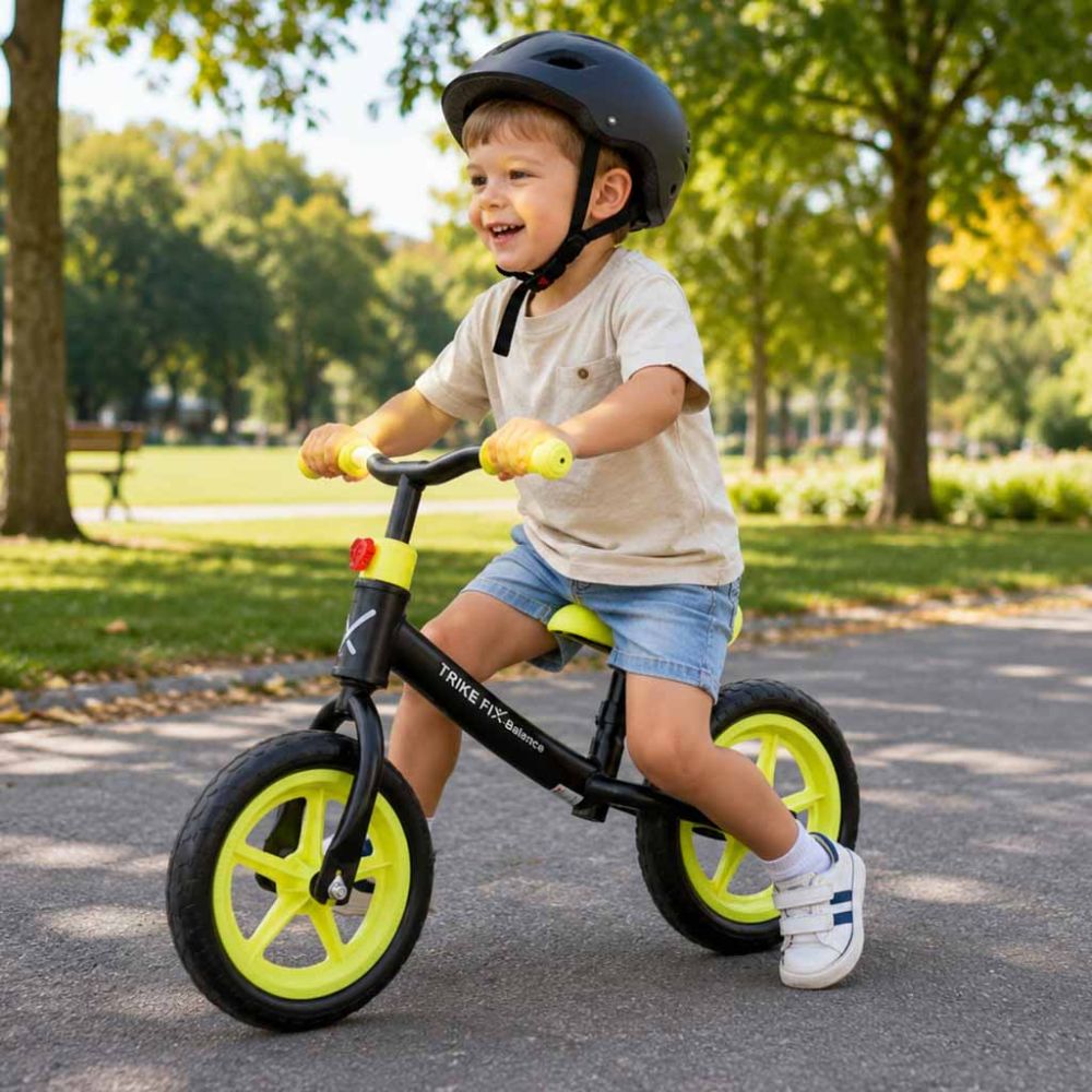 Balansinis dviratis Trike Fix, juodas