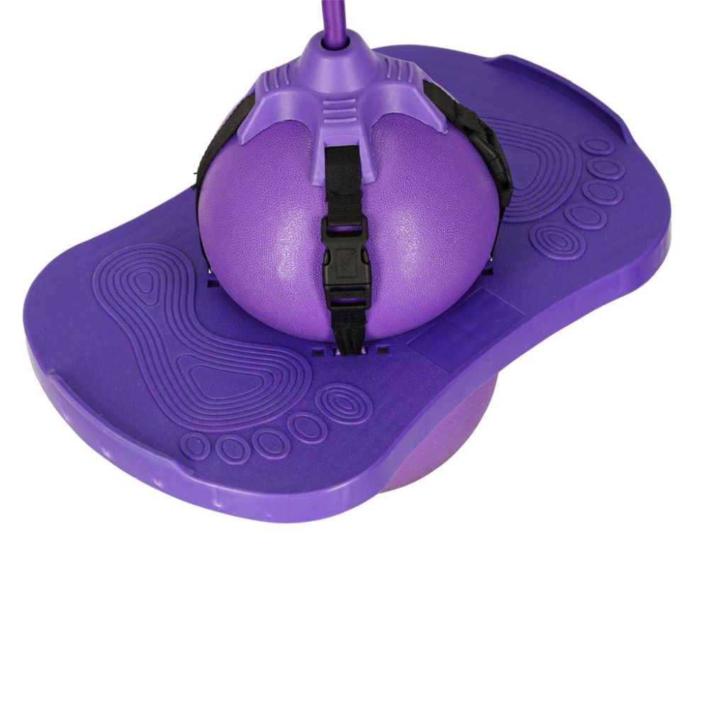 Vaikų pogo balansinis megztinis violetinės spalvos
