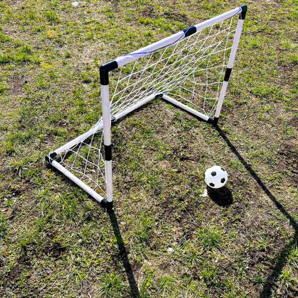 Vaikiški treniruočių futbolo vartai 2vnt 95 x 48 x 70 cm