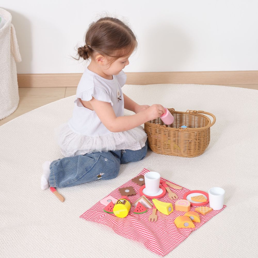 Medinis pikniko rinkinys VIGA, 30 vnt