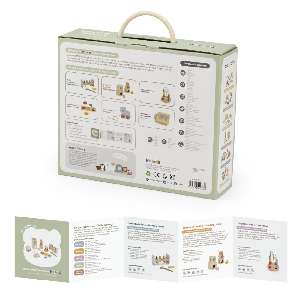 VIGA Educational Toy Box Set from 12 months to 18 months 