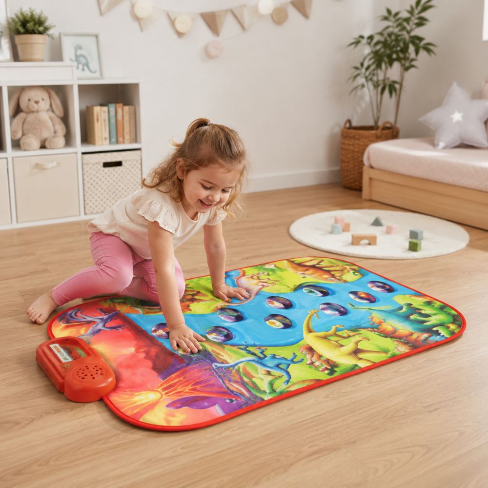 WOOPIE Large Musical Mat Piano XL Dinosaurs Interactive 