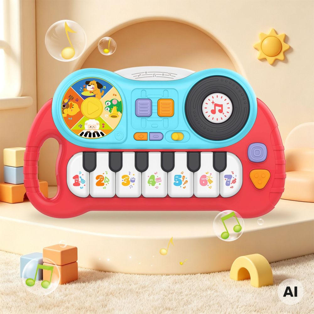 WOOPIE Interactive Piano for Children Organ Educational Sounds 