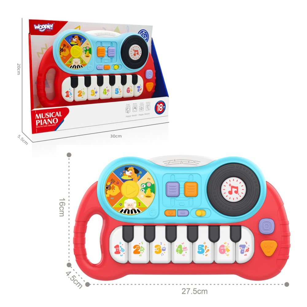 WOOPIE Interactive Piano for Children Organ Educational Sounds 