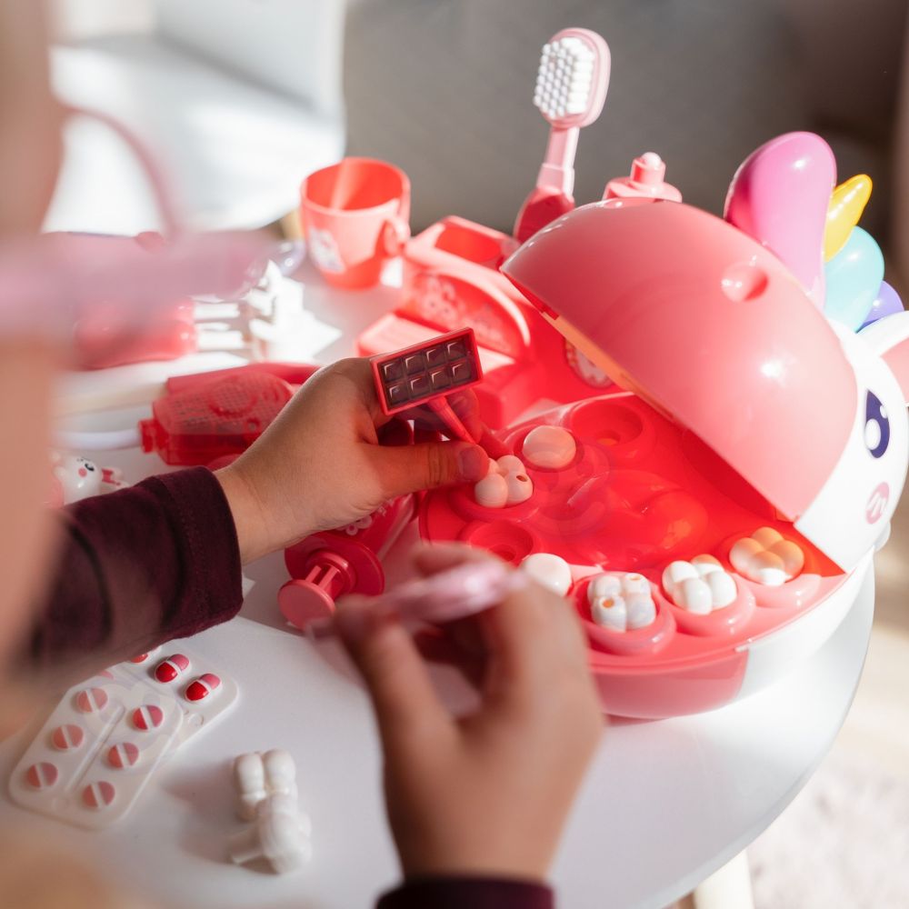 WOOPIE Little Dentist Set Unicorn Head Accessories 
