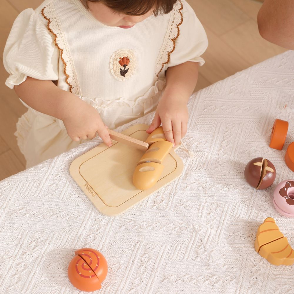 VIGA Wooden Breakfast Set – Little Baker 