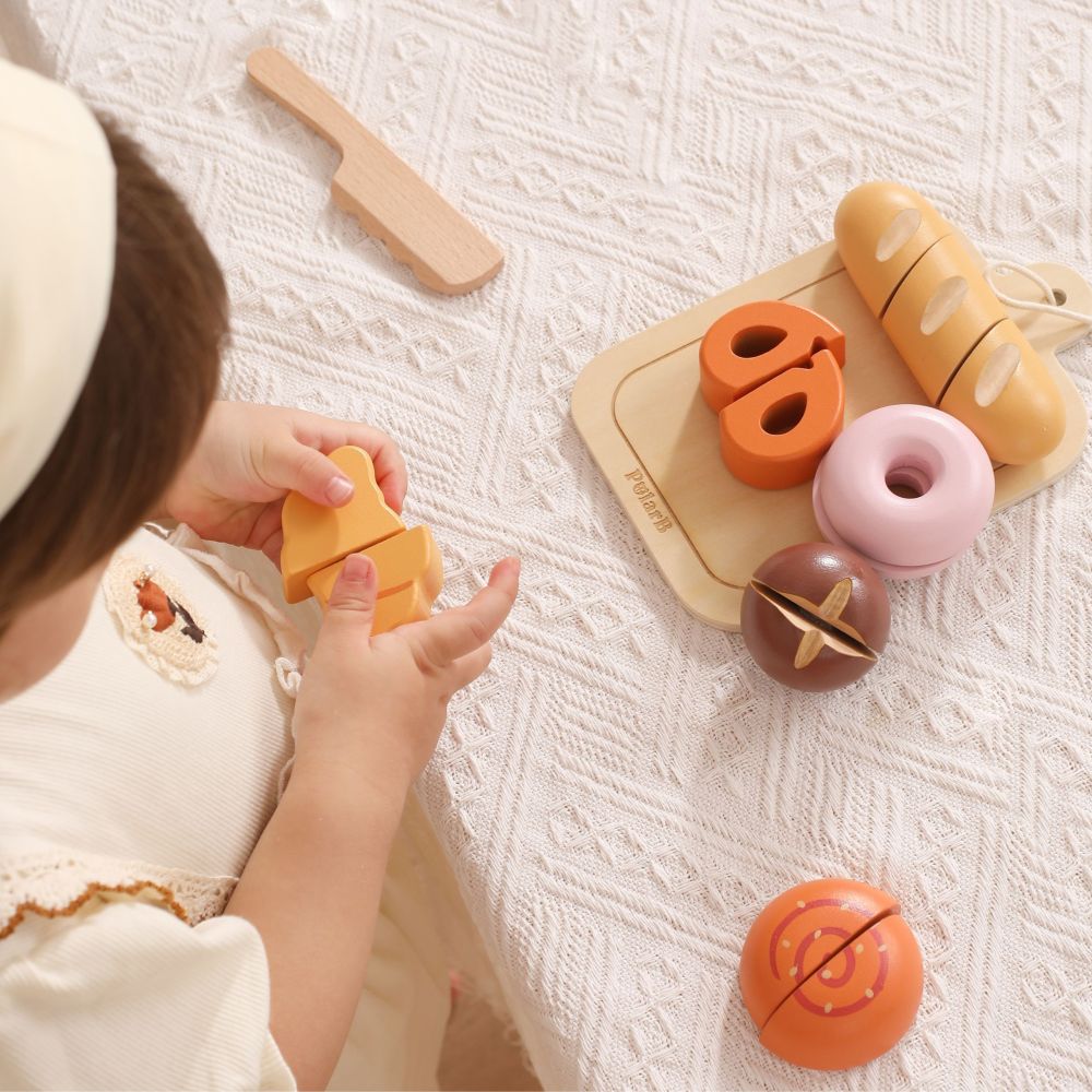 VIGA Wooden Breakfast Set – Little Baker 