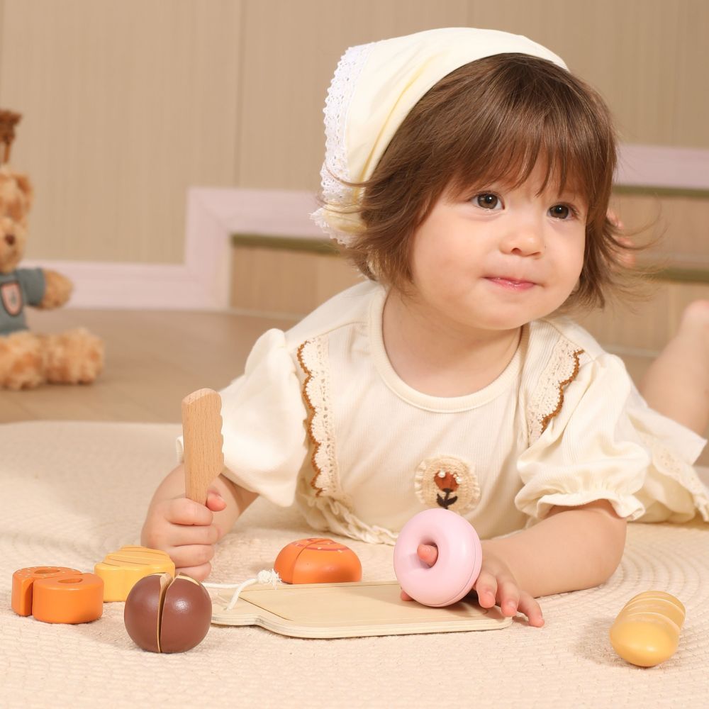 VIGA Wooden Breakfast Set – Little Baker 