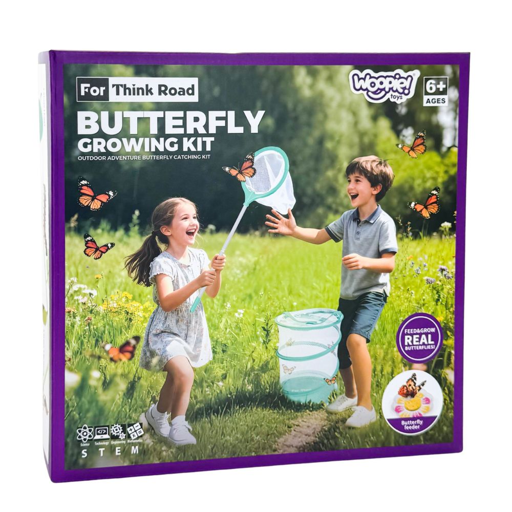 Woopie Butterfly Breeding Kit STEM Kit Mesh Accessories 