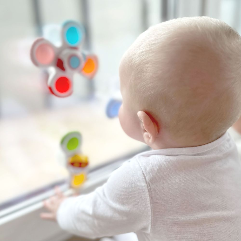 Sensorinis žaislas Spinner Raketa WOOPIE BABY ateivis, NSO 3 vnt
