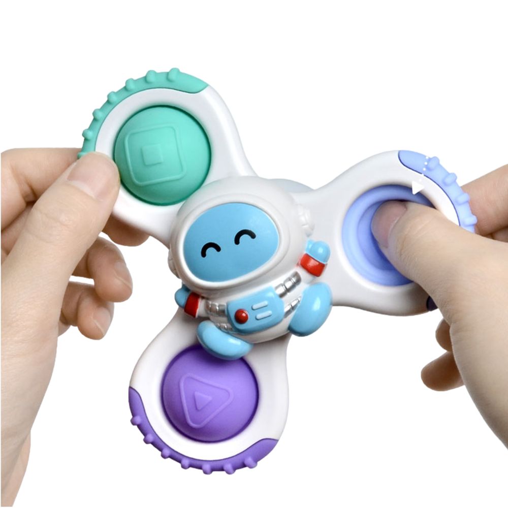 WOOPIE BABY Spinner Sensory Toy Rocket Alien Ufo 3 pcs. 
