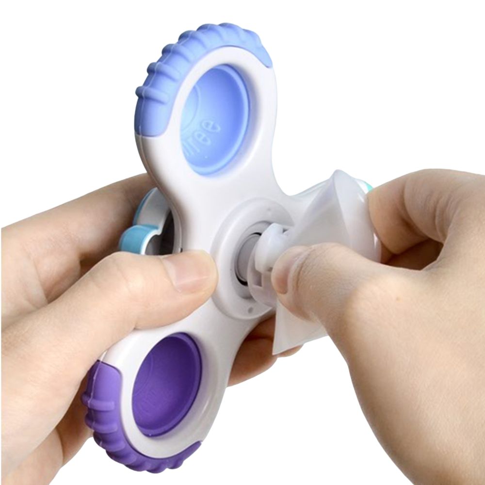 WOOPIE BABY Spinner Sensory Toy Rocket Alien Ufo 3 pcs. 