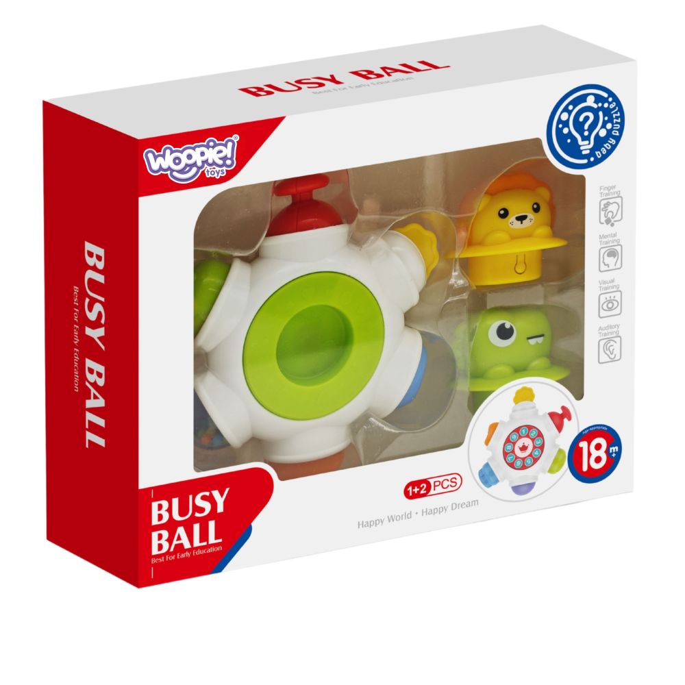 WOOPIE BABY Space Rocket Activity - Educational Sensory Cube 18m+ 