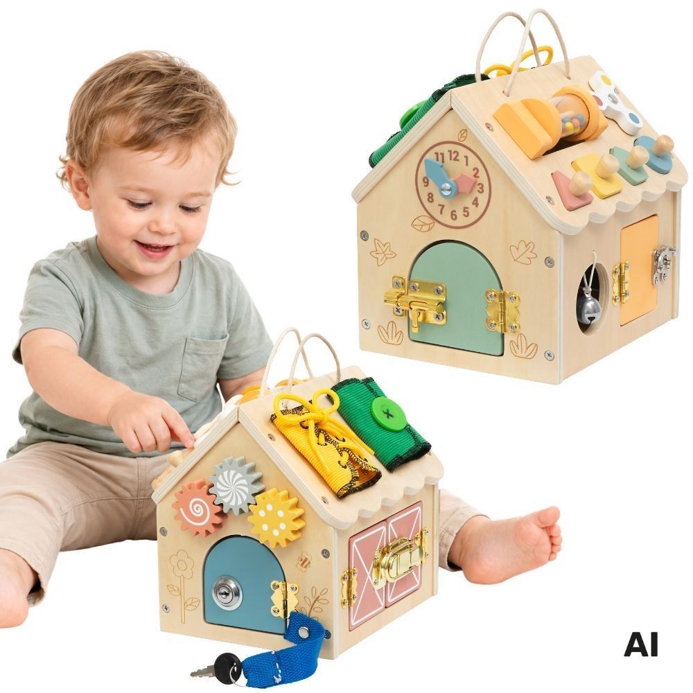 Medinis žaislinis namelis TOOKY TOY