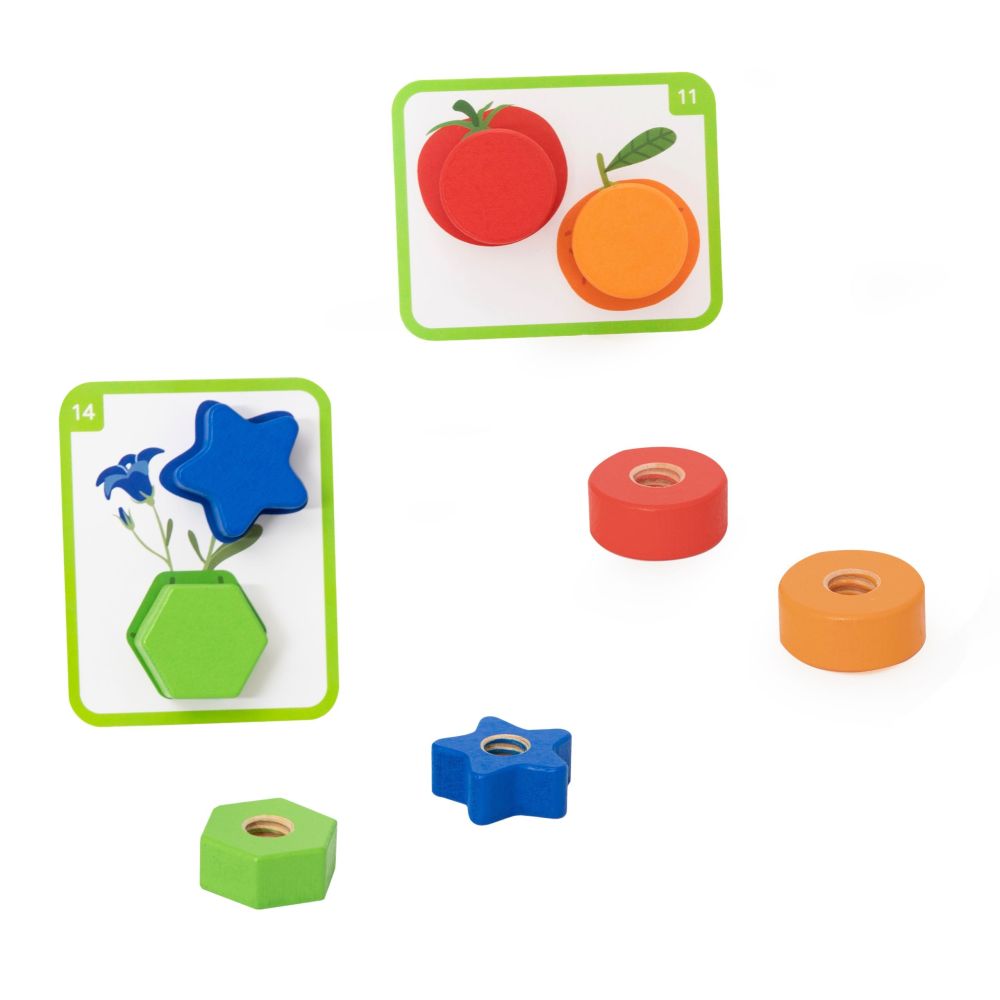 VIGA Educational Set Nuts and Bolts 30 pcs. 