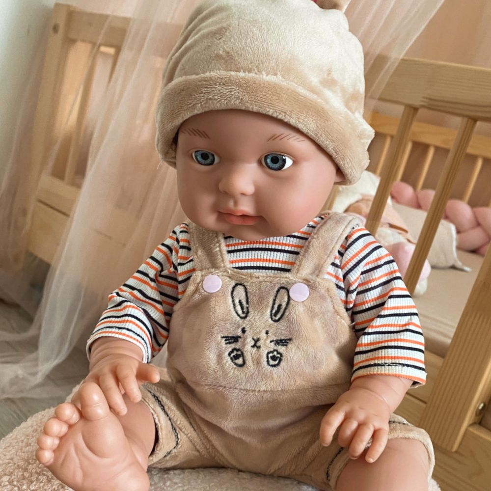 WOOPIE ROYAL Baby Doll in Bunny Outfit 46 cm 