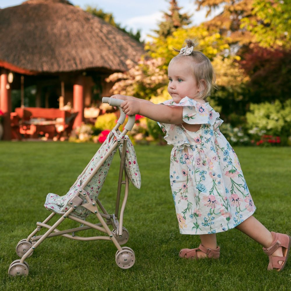WOOPIE ROYAL Vintage Rose Dolls' Pram 