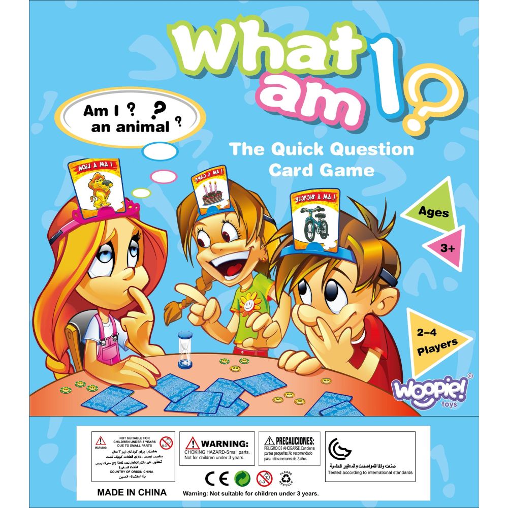 WOOPIE Who Am I? Guess the Game Family Fun 