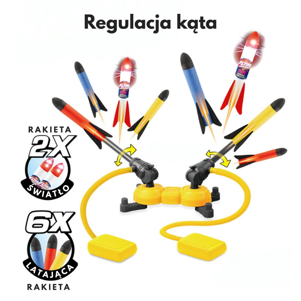 Dvigubos putos raketos paleidimo įrenginys WOOPIE, 8 vnt
