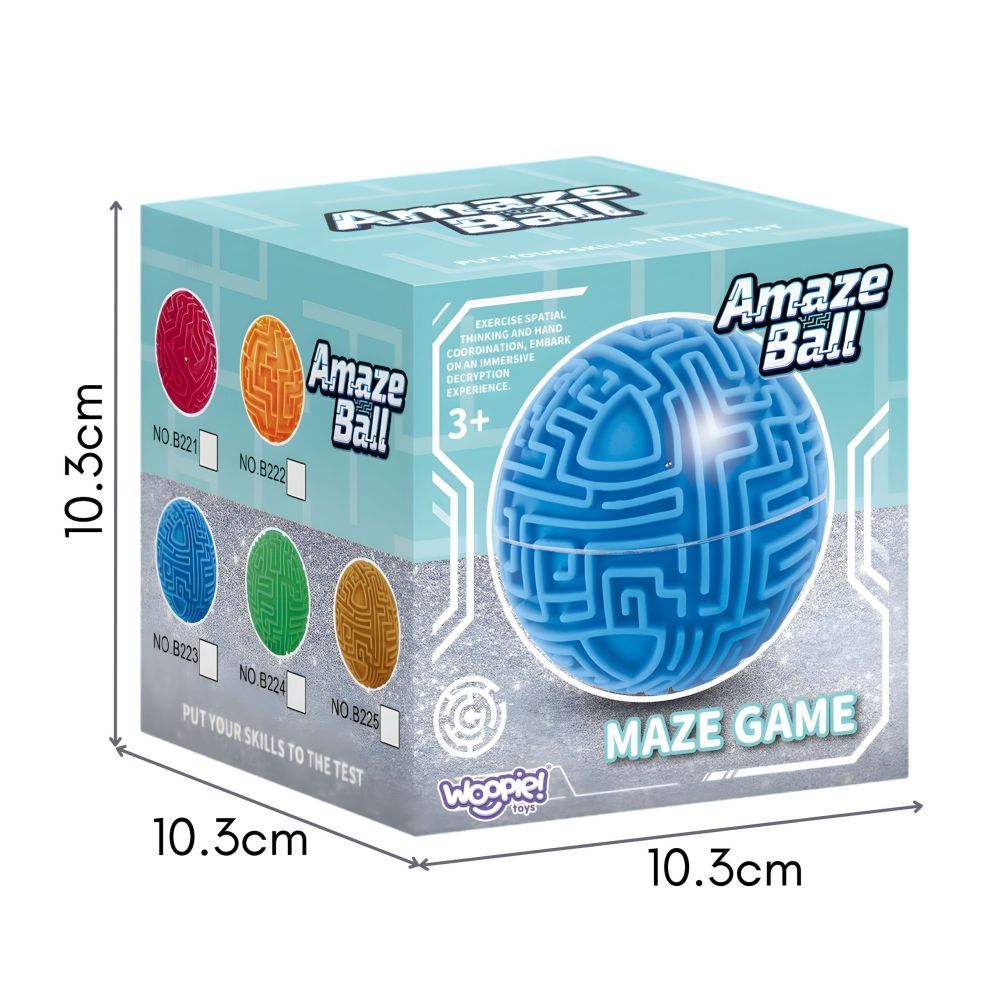 3D labirinto arkadinis žaidimas WOOPIE Amaze Ball, žalias