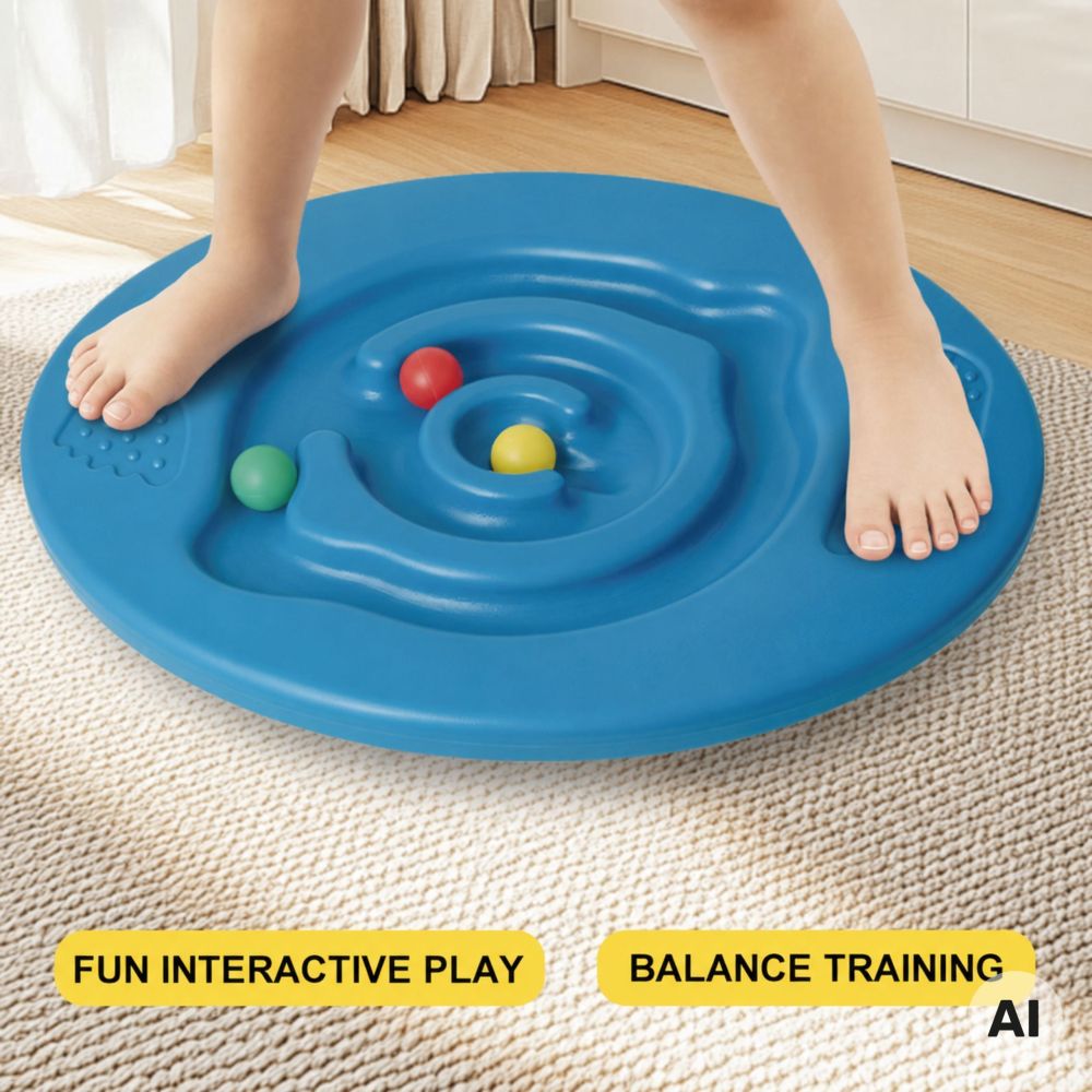 WOOPIE Balance Board with Maze, Sensory Rocker, Sports for Children 