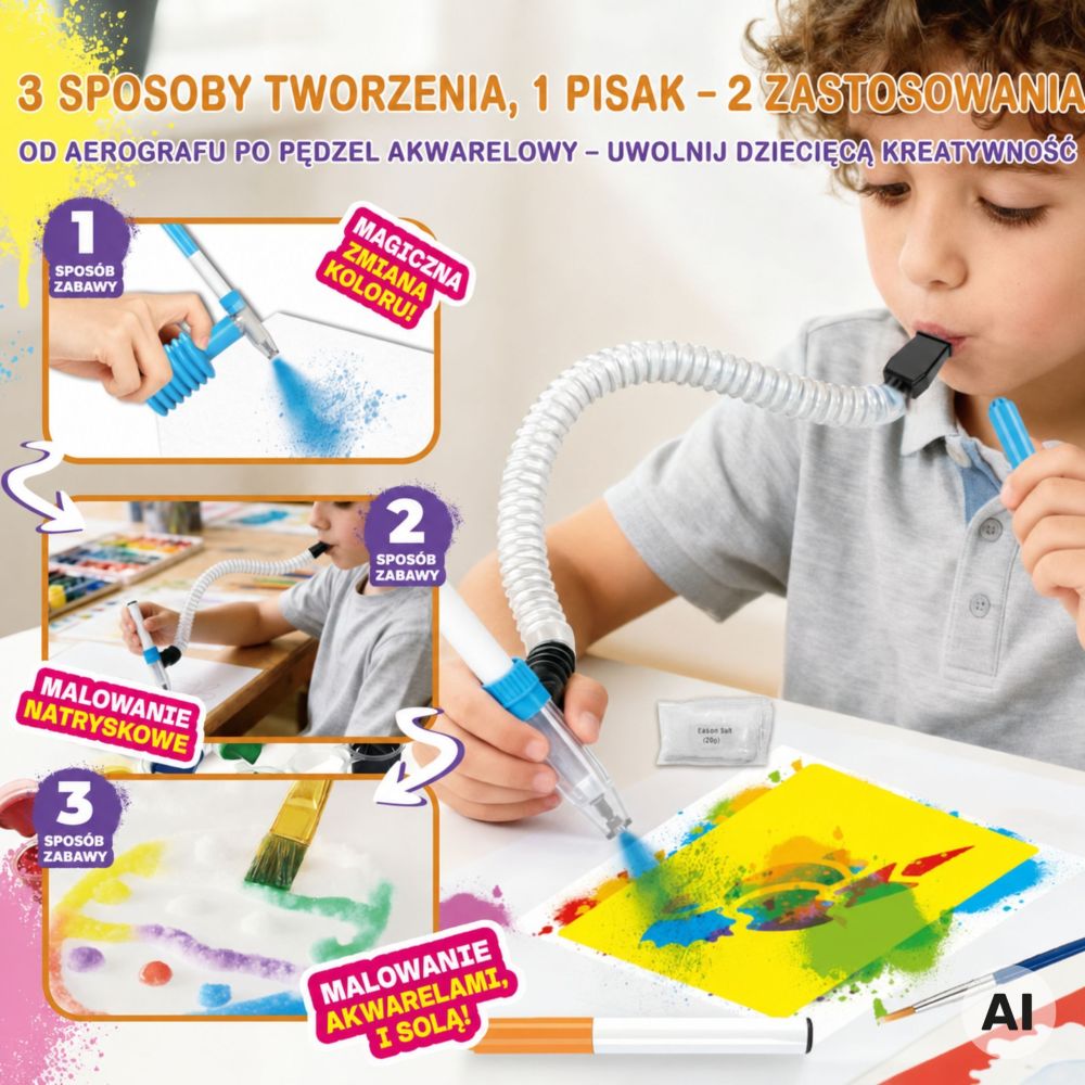 WOOPIE Creative Painting and Crafting Set 3 in 1 42 pcs. 