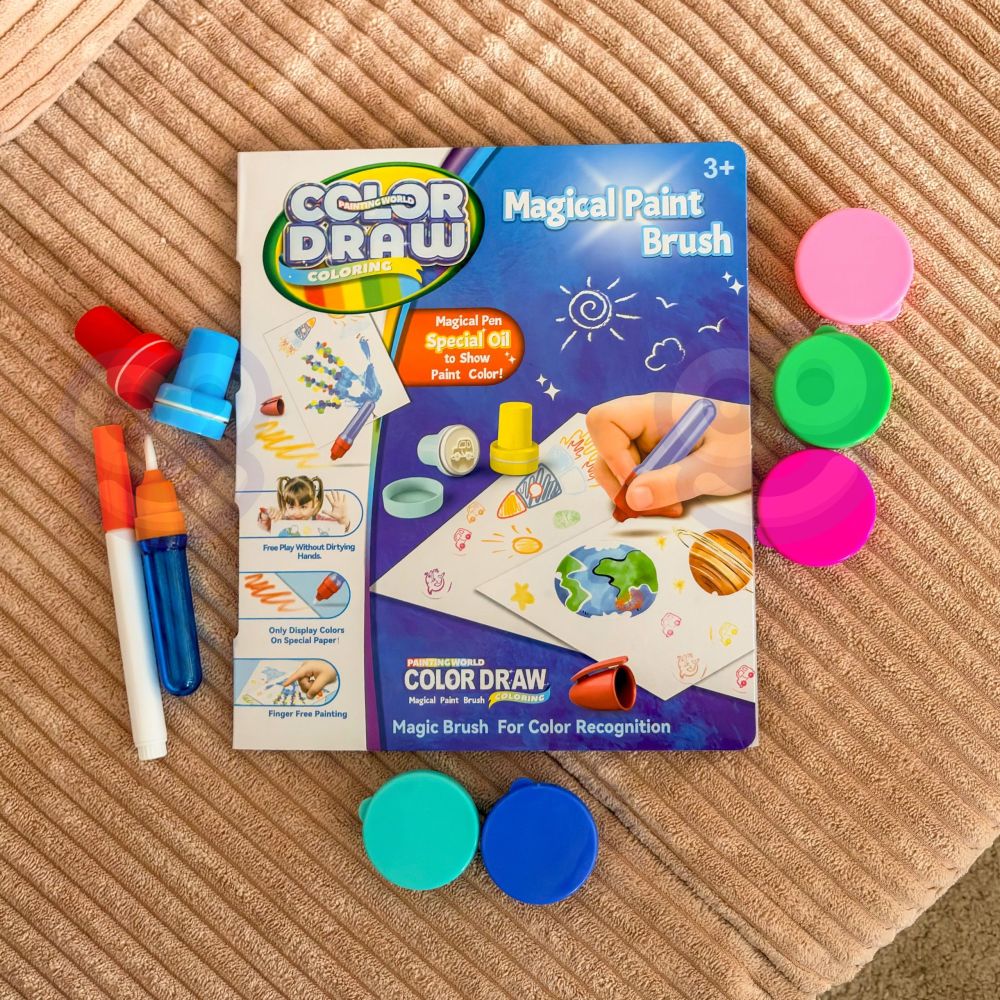WOOPIE Magic Brush Creative Set for Drawing Stamps Kids 3+ 