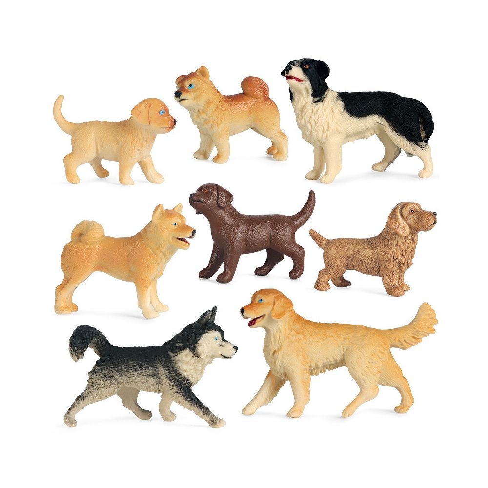 WOOPIE Set of 16 Dog Figures 