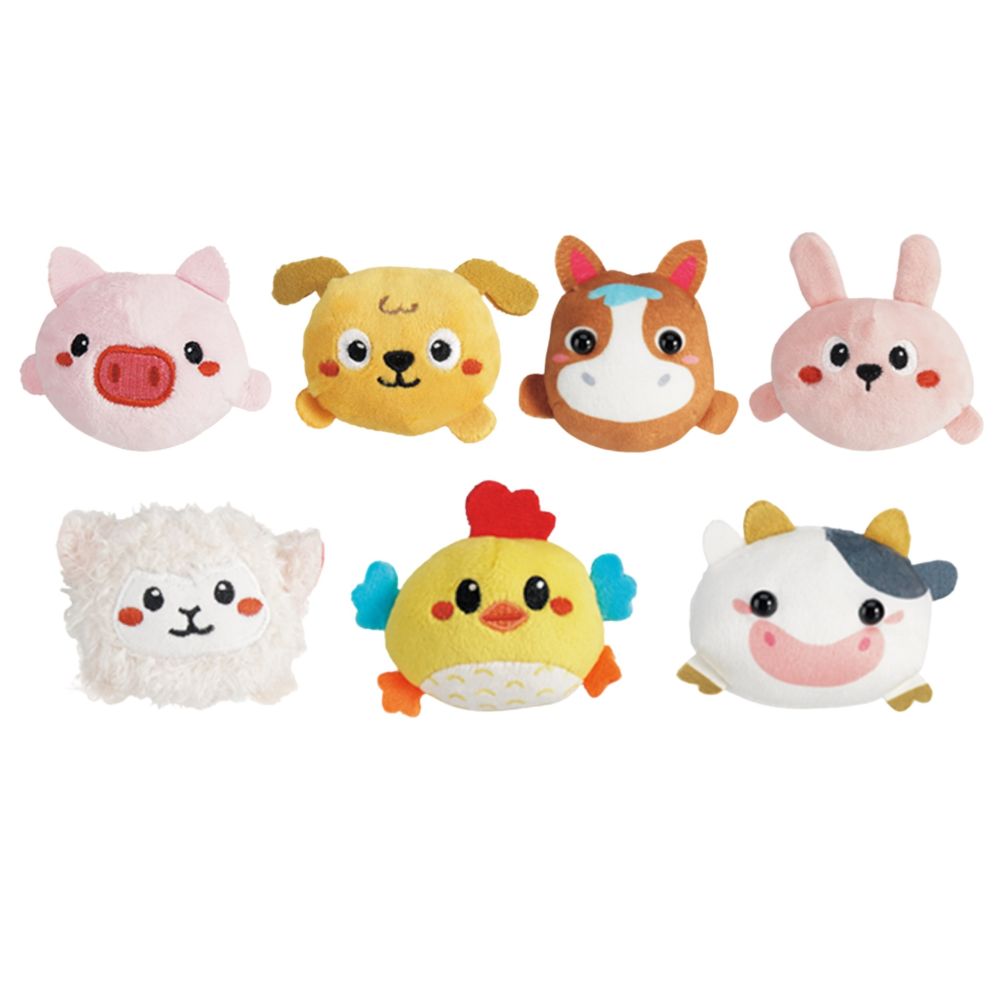 WOOPIE BABY Interactive Farm House Sorter Piano + 7 Plush Toys Educational 