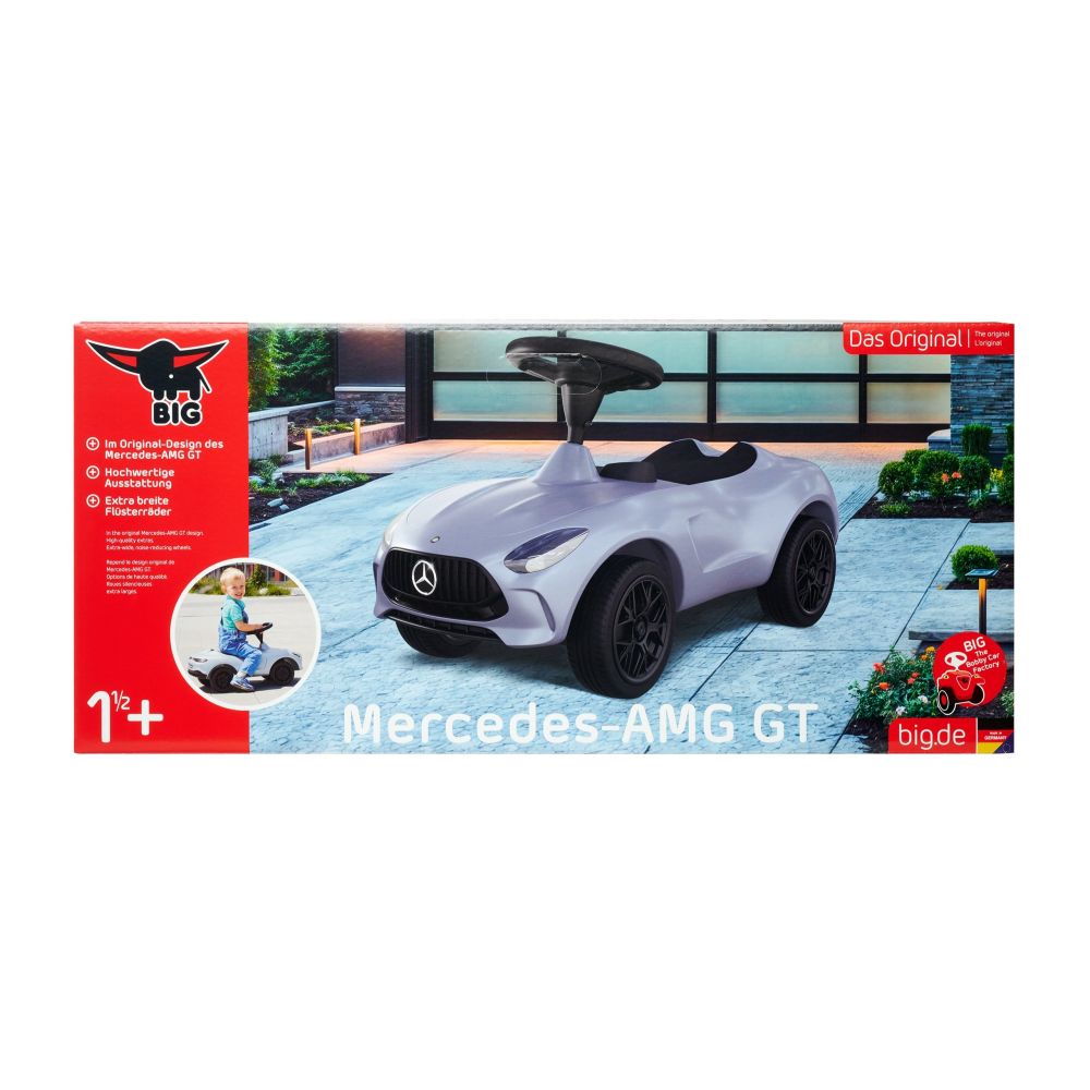 Mercedes AMG GT BIG Bobby Car Ride-on Car Pusher for Children 