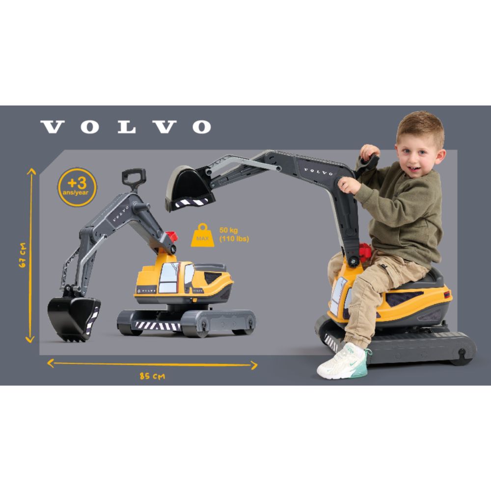FALK Volvo Articulated Excavator Swivel Cab Shovel 