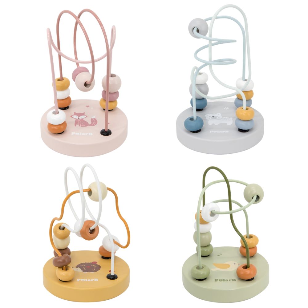 VIGA PolarB Wooden Handy Labyrinth Intertwining Motor Loop 1 pc. 
