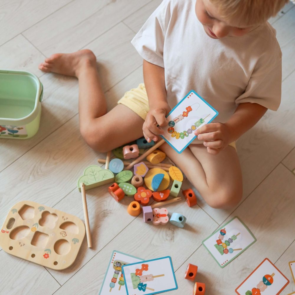 Edukacinė dėžutė TOOKY TOY 5-in-1 Magic Garden Montessori