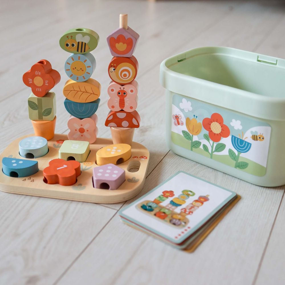 Edukacinė dėžutė TOOKY TOY 5-in-1 Magic Garden Montessori