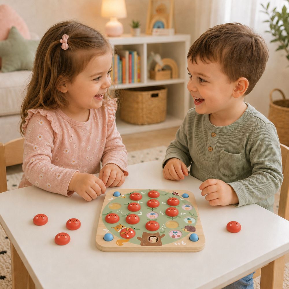 TOOKY TOY Memory Apple Memory Game 