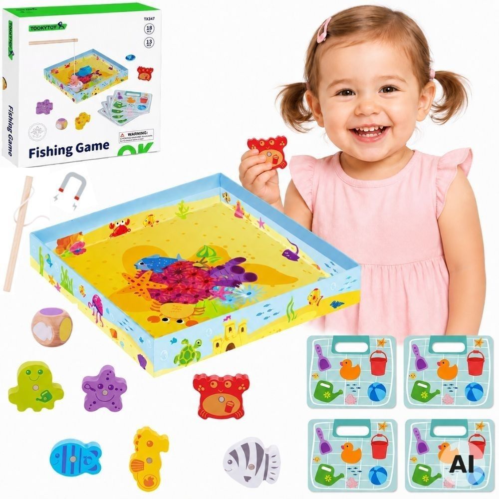 Arkadinis žvejybos žaidimas TOOKY TOY