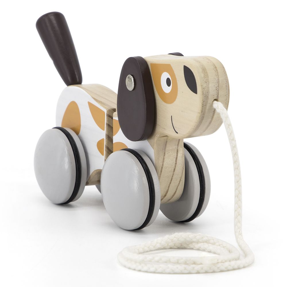 VIGA PolarB Wooden Pulling Dog 