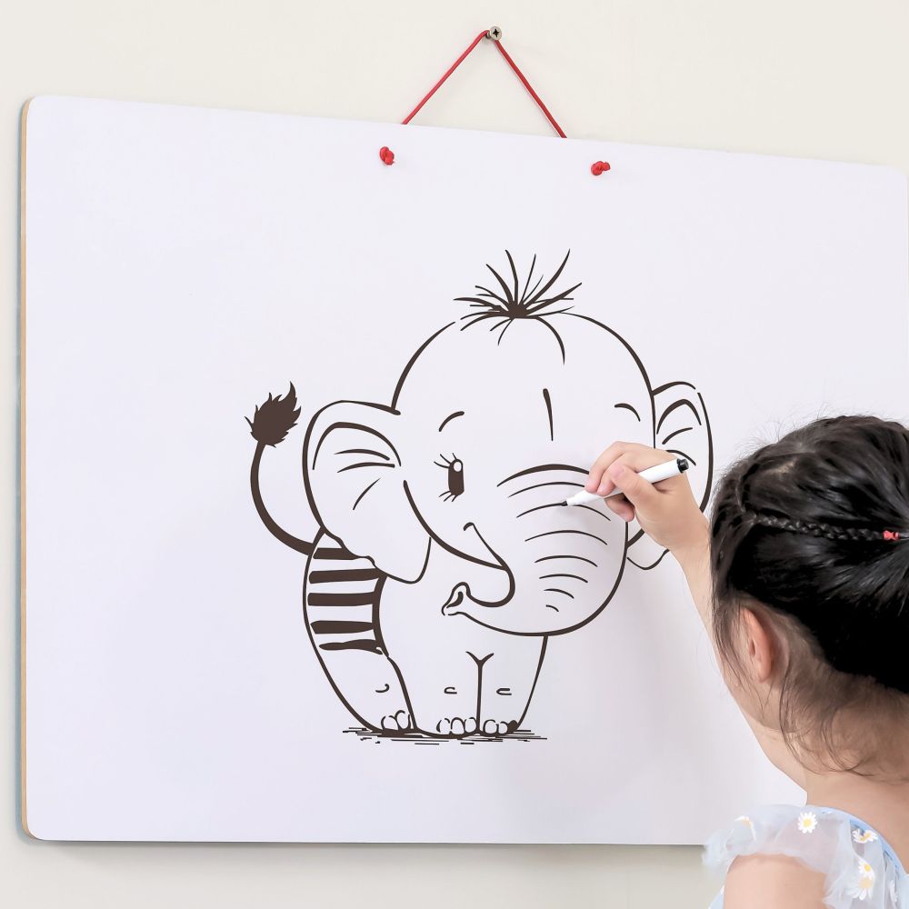 Viga 2in1 Educational Board with Magnetic Montessori World Map 