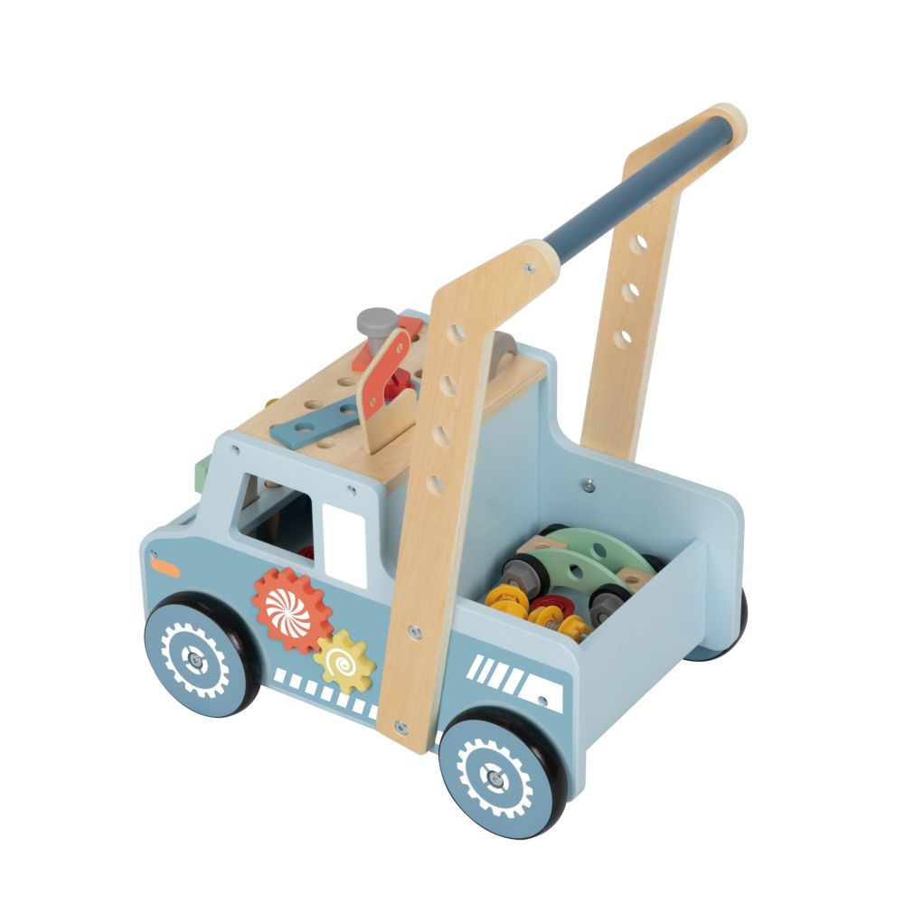TOOKY TOY Wooden Walker Car Mini STEM Workshop 