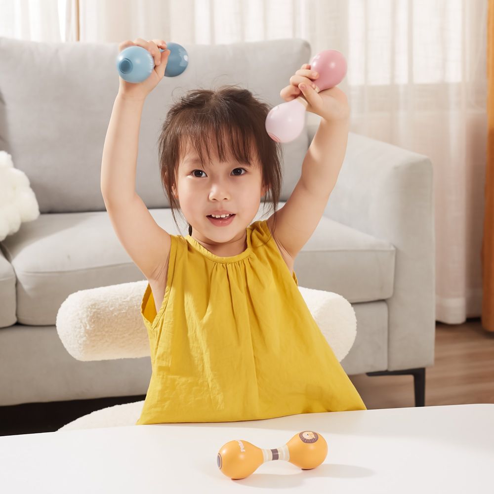 Muzikinis žaislas VIGA Double Maracas Lion PolarB