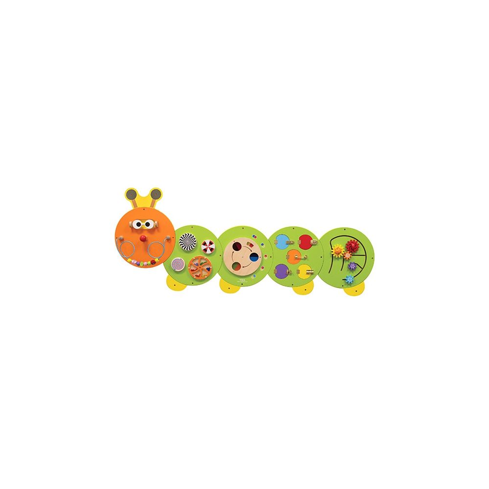 VIGA Wooden Caterpillar Board FSC Montessori Certificate 