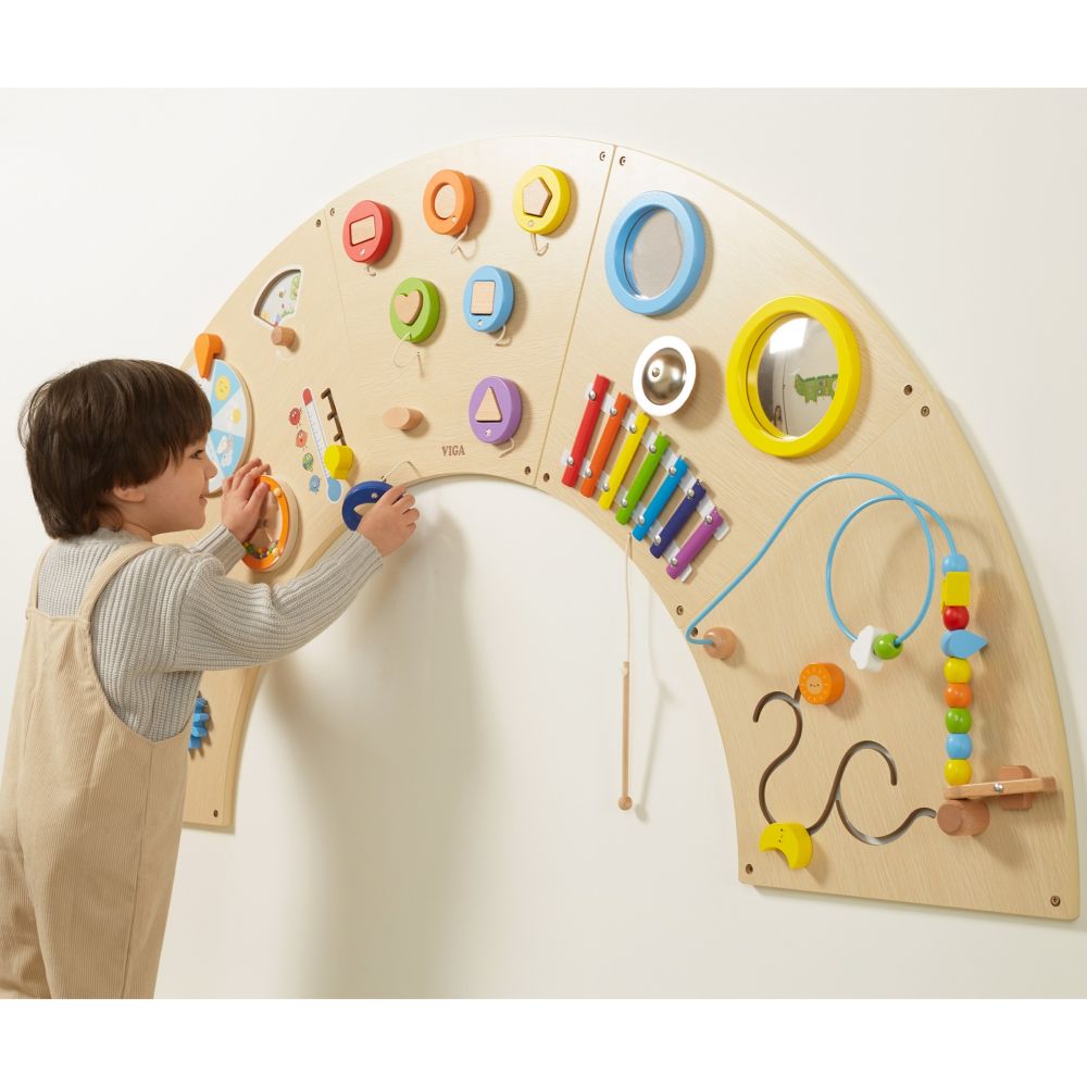 VIGA Montessori Arch Wall Manipulative Board 