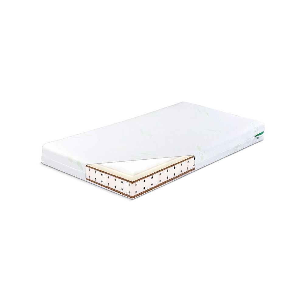MATERAC MEMORY PIANKA TERMOELASTYCZNA-KOKOS ALOE VERA 140x70 (12cm)